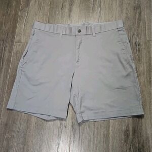 Fabletics Mens Shorts, Gray, size 36 Absolutely Perfect Condition No Wear 1347